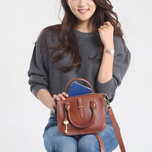 Fossil Ryder Satchel Handbag - Picture 1 of 13